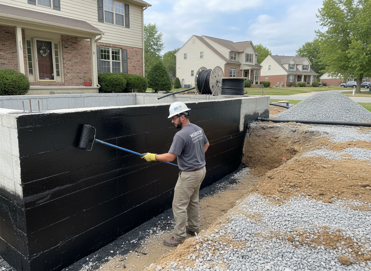 waterproofing in Warren